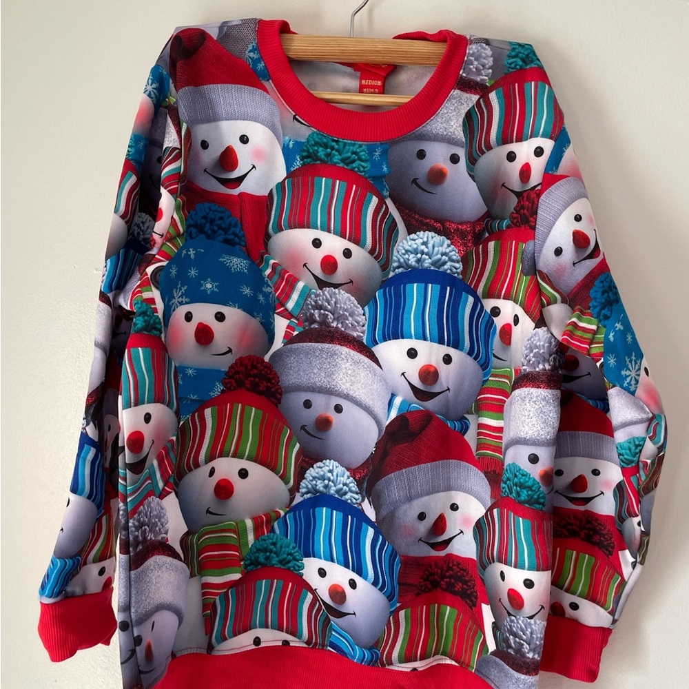Festive Snowman Sweatshirt